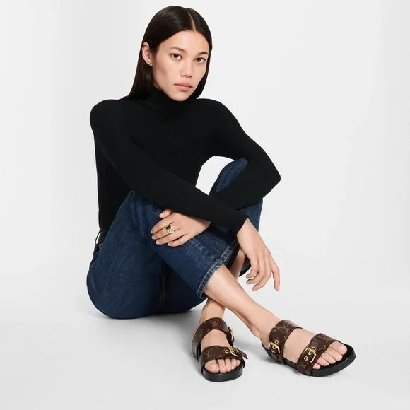 LOUIS VUITTON MONOGRAM BOM DIA COMFORT MULES