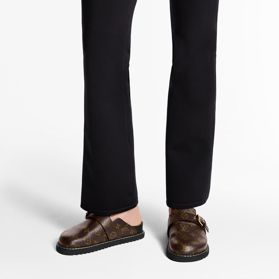 LOUIS VUITTON MONOGRAM COSY FLAT COMFORT MULES