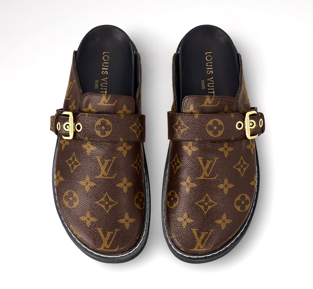 LOUIS VUITTON MONOGRAM COSY FLAT COMFORT MULES – Caroline's