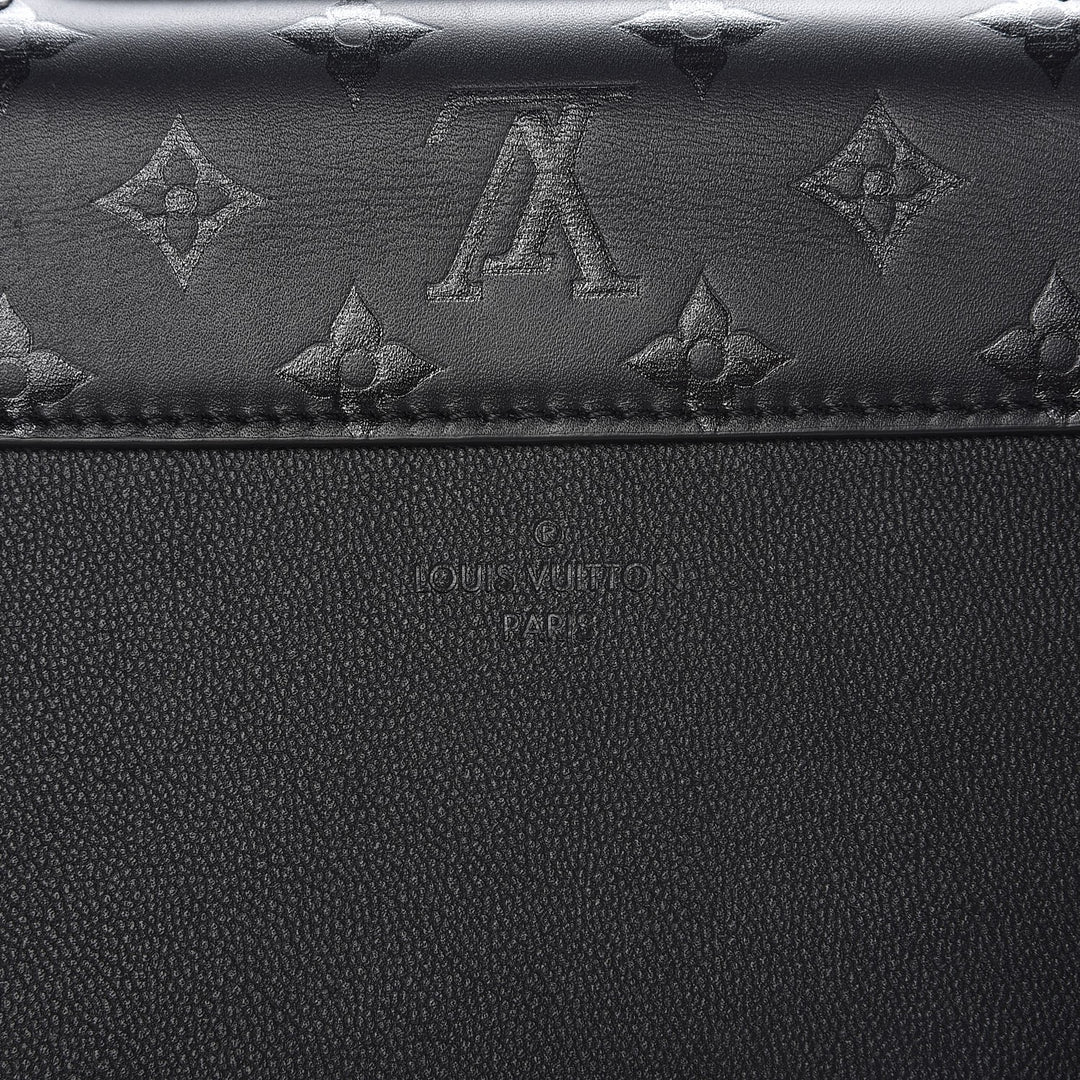 LOUIS VUITTON MONOGRAM CUIR PLUME ECUME VERY CHAIN BAG