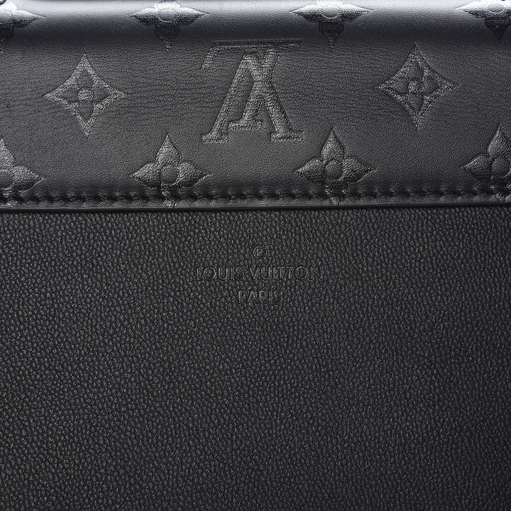 LOUIS VUITTON MONOGRAM CUIR PLUME ECUME VERY CHAIN BAG
