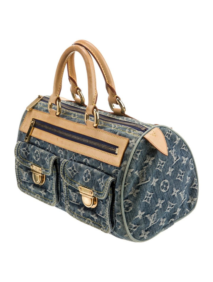 LOUIS VUITTON MONOGRAM DENIM NEO SPEEDY BAG