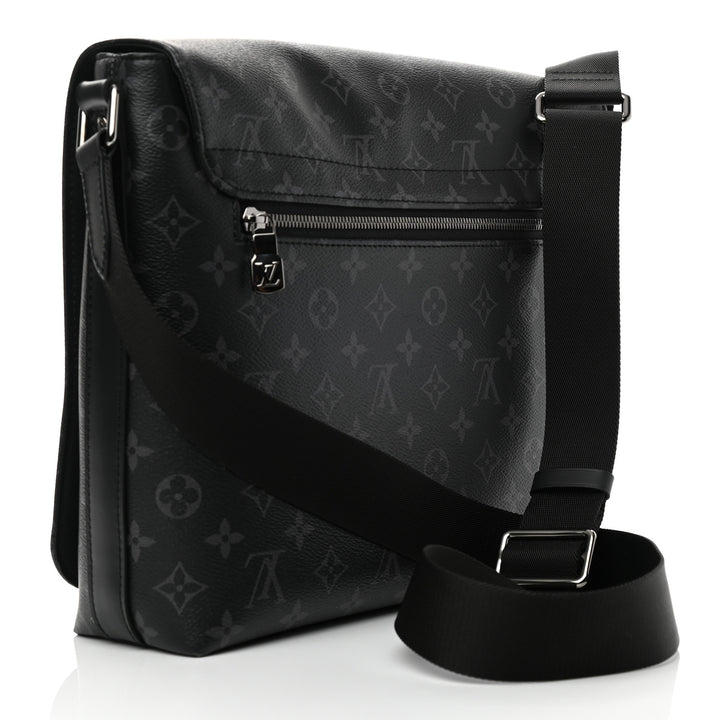 LOUIS VUITTON MONOGRAM ECLIPSE DISTRICT MM BAG