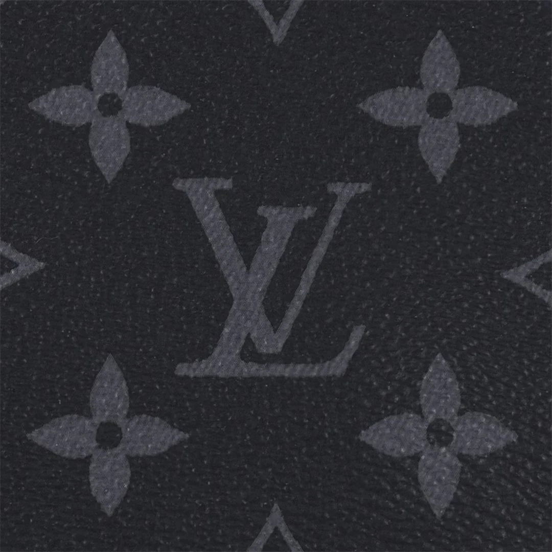 LOUIS VUITTON MONOGRAM ECLIPSE KEEPALL BANDOULIÈRE 55 BAG