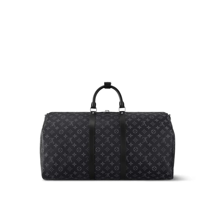 LOUIS VUITTON MONOGRAM ECLIPSE KEEPALL BANDOULIÈRE 55 BAG