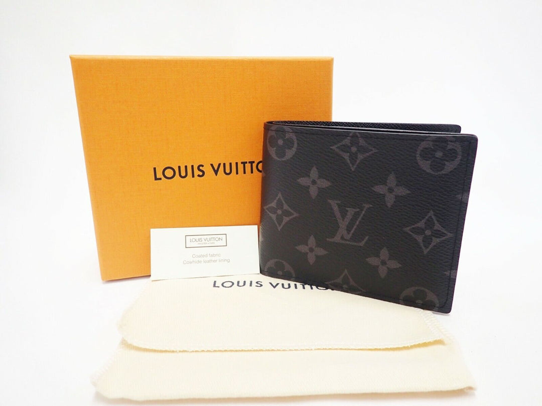 LOUIS VUITTON MONOGRAM ECLIPSE MULTIPLE WALLET