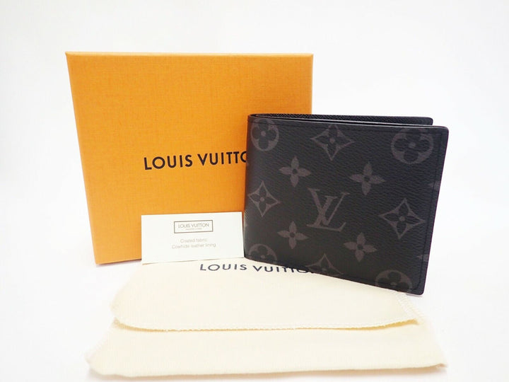 LOUIS VUITTON MONOGRAM ECLIPSE MULTIPLE WALLET