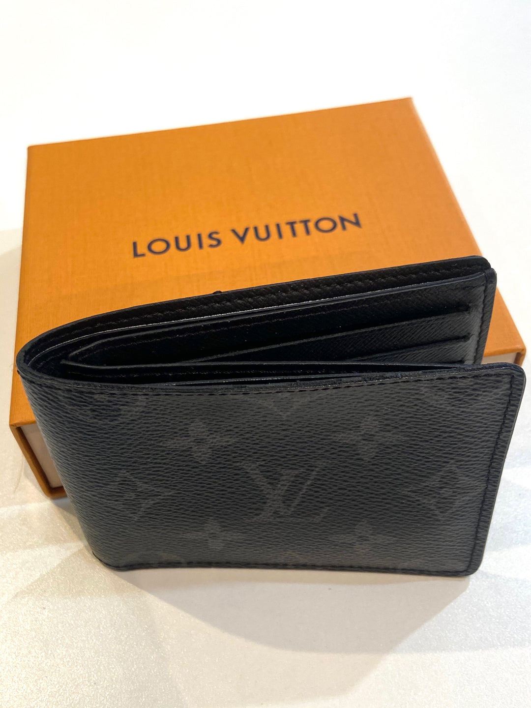 LOUIS VUITTON MONOGRAM ECLIPSE MULTIPLE WALLET