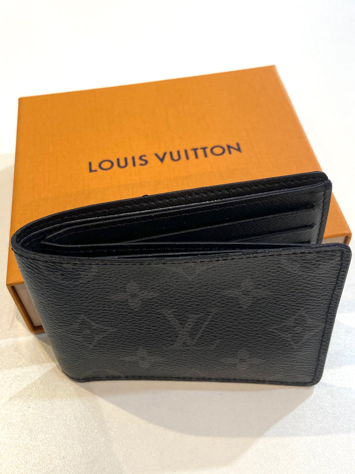 LOUIS VUITTON MONOGRAM ECLIPSE MULTIPLE WALLET