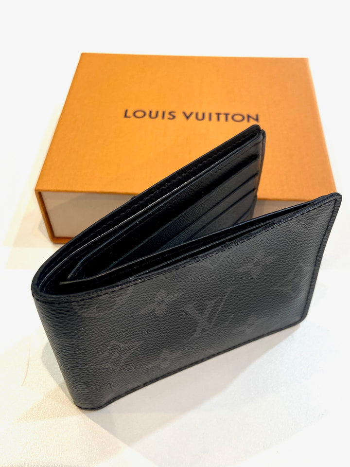LOUIS VUITTON MONOGRAM ECLIPSE MULTIPLE WALLET