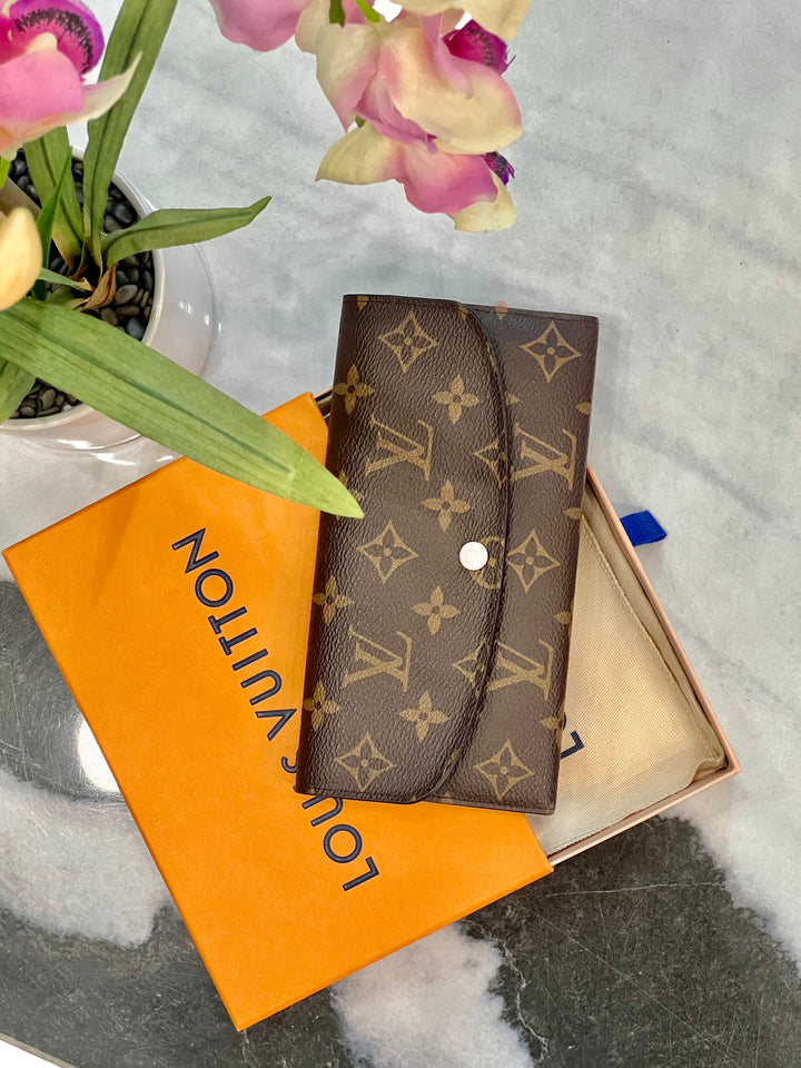 LOUIS VUITTON MONOGRAM EMILIE WALLET ROSE BALLERINE