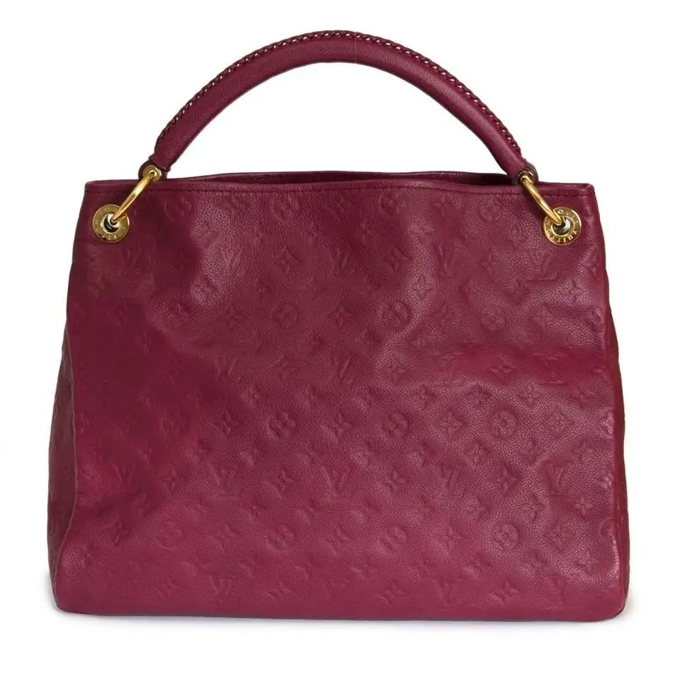 LOUIS VUITTON MONOGRAM EMPREINTE LEATHER ARTSY MM BAG
