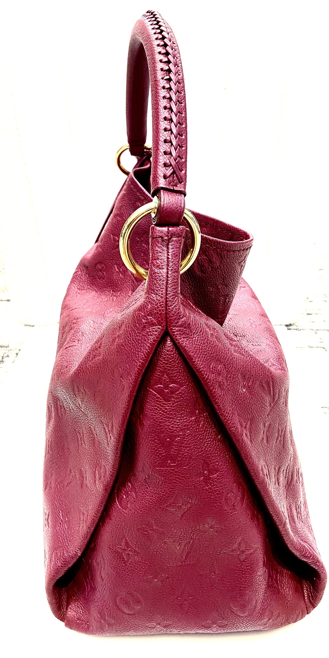 LOUIS VUITTON MONOGRAM EMPREINTE LEATHER ARTSY MM BAG