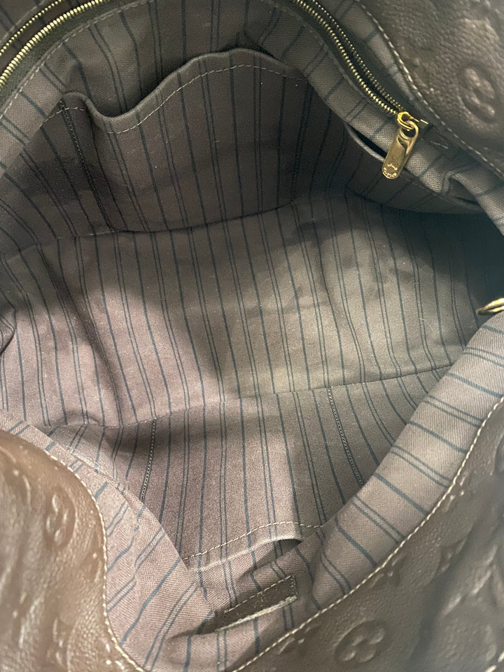 LOUIS VUITTON MONOGRAM EMPREINTE LEATHER ARTSY MM HOBO BAG