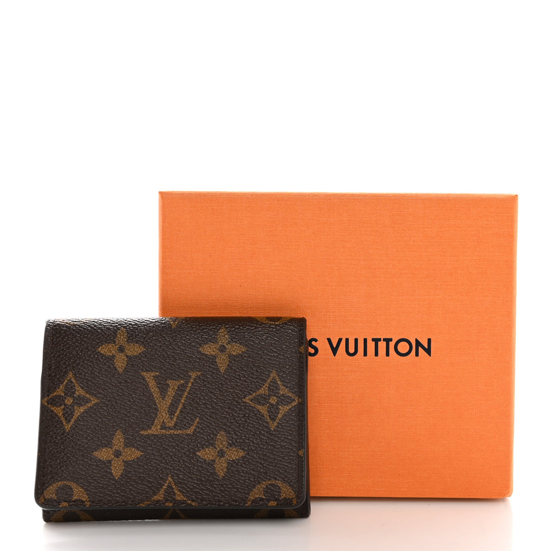 LOUIS VUITTON MONOGRAM ENVELOPE BUSINESS CARD HOLDER
