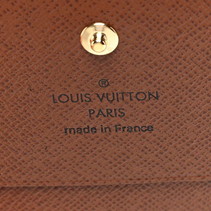 LOUIS VUITTON MONOGRAM ENVELOPE BUSINESS CARD HOLDER