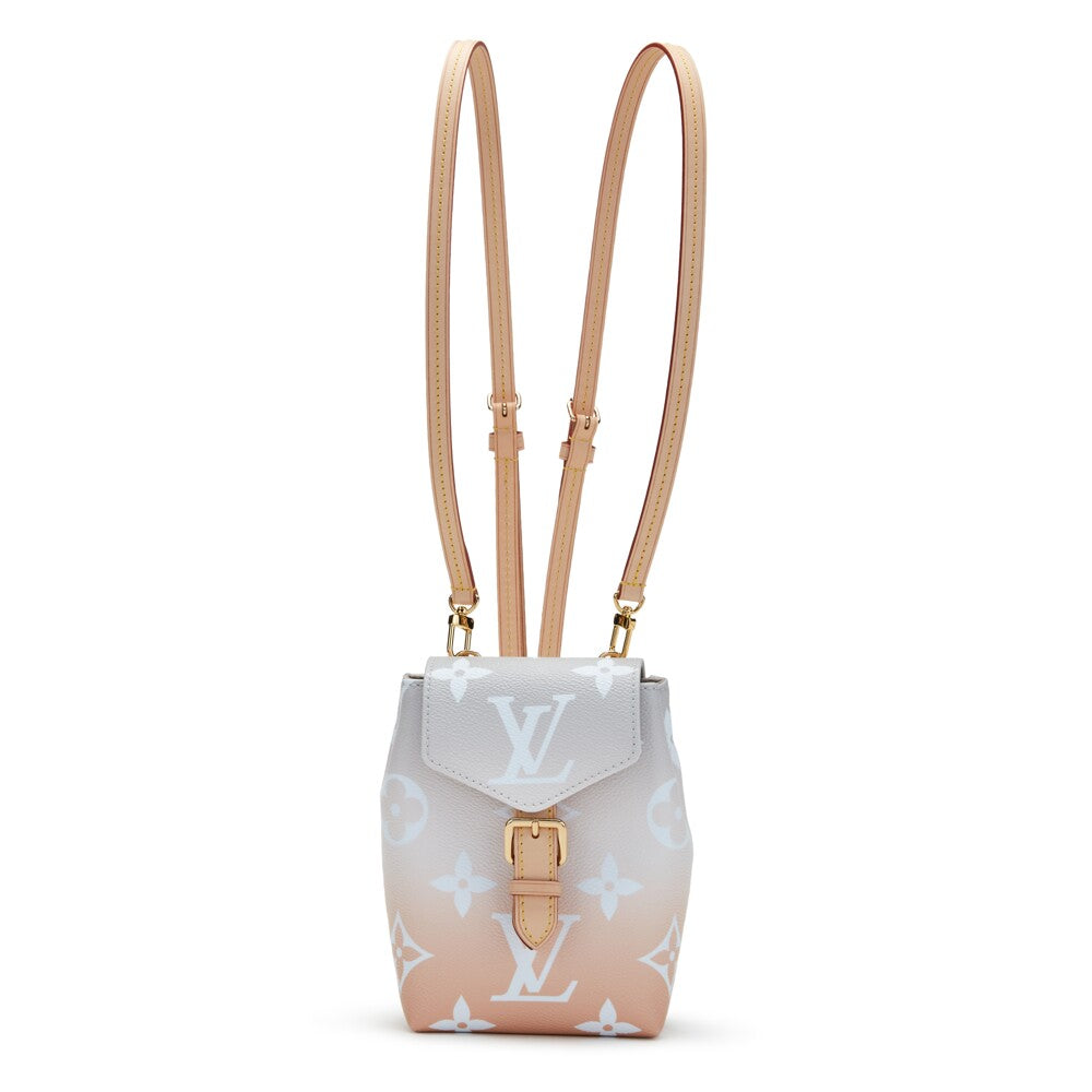louis vuitton bucket bag backpack LOUIS VUITTON GIANT MONOGRAM BY THE POOL TINY BACKPACK – Caroline's Fashion Luxuries