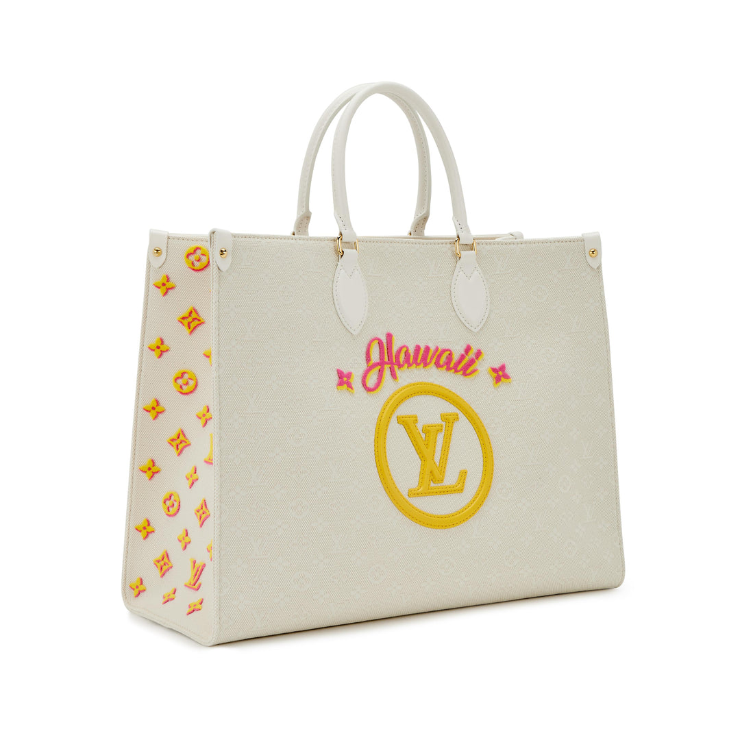 LOUIS VUITTON MONOGRAM HAWAII ONTHEGO GM LIMITED EDITION