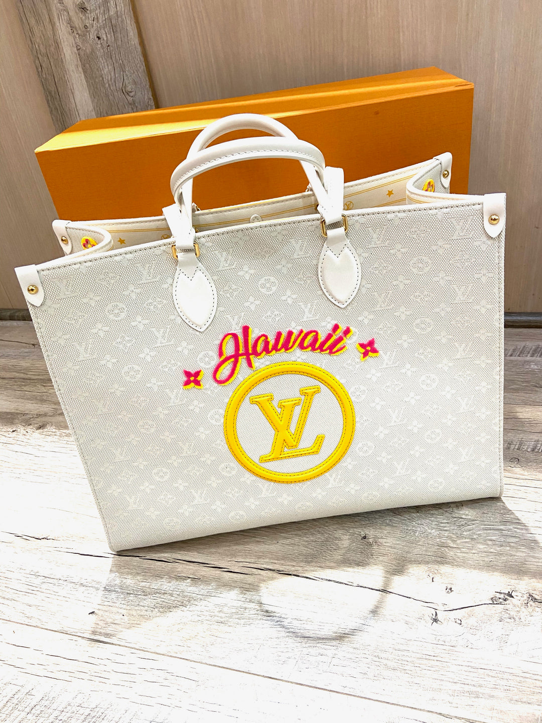 LOUIS VUITTON MONOGRAM HAWAII ONTHEGO GM LIMITED EDITION
