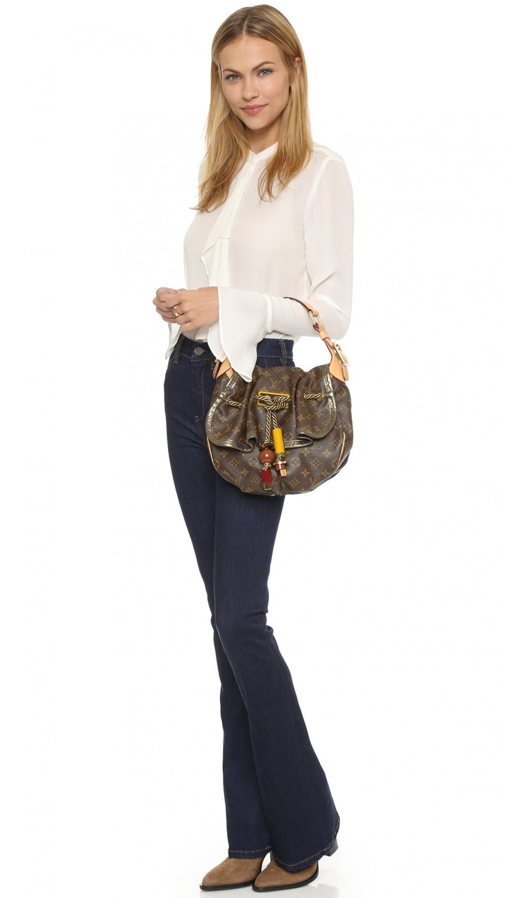 LOUIS VUITTON LIMITED EDITION MONOGRAM KALAHARI PM BAG