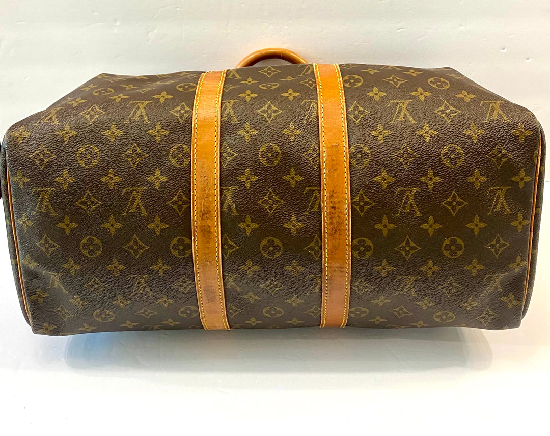 LOUIS VUITTON MONOGRAM KEEPALL 40 HANDBAG