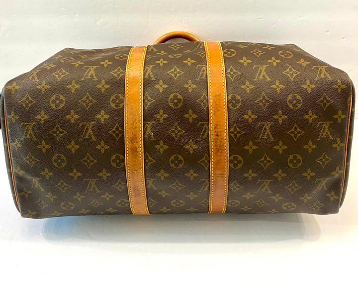 LOUIS VUITTON MONOGRAM KEEPALL 40 HANDBAG
