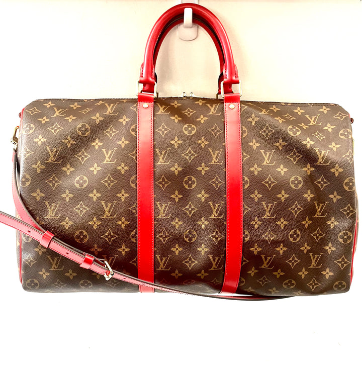 LOUIS VUITTON MONOGRAM KEEPALL BANDOULIÈRE 50 BAG