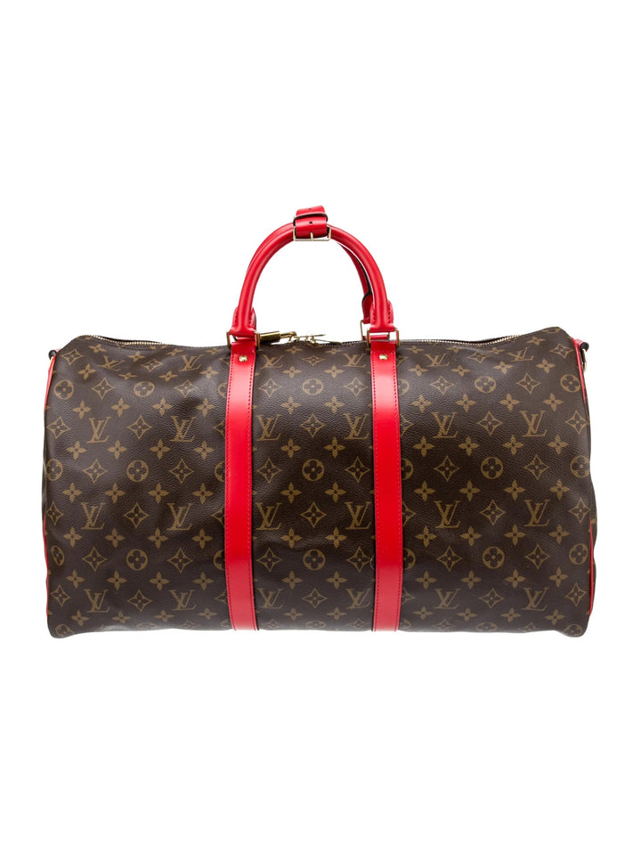 LOUIS VUITTON MONOGRAM KEEPALL BANDOULIÈRE 50 BAG