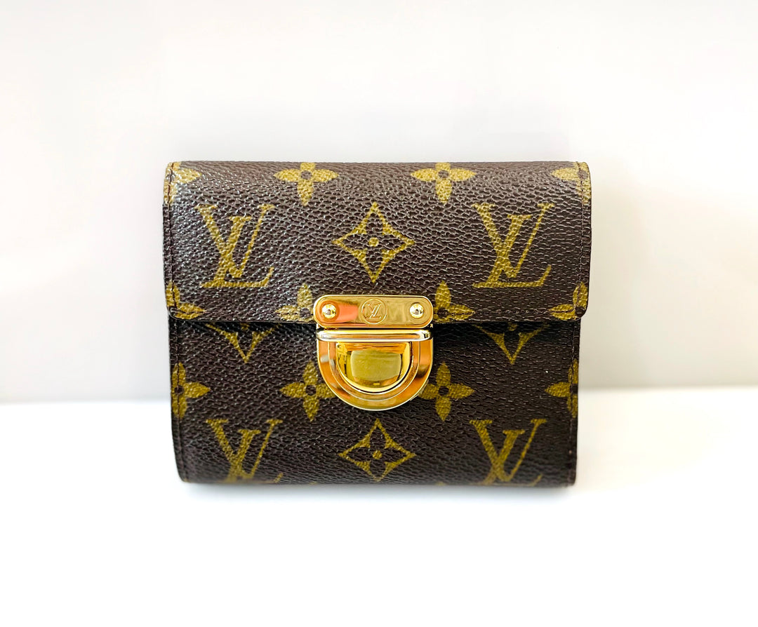 LOUIS VUITTON MONOGRAM CANVAS KOALA WALLET
