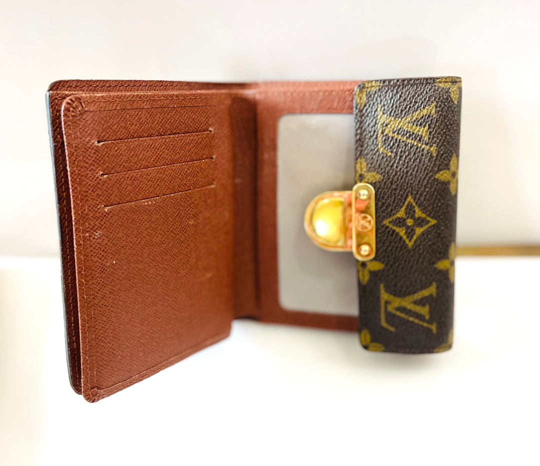 LOUIS VUITTON MONOGRAM CANVAS KOALA WALLET