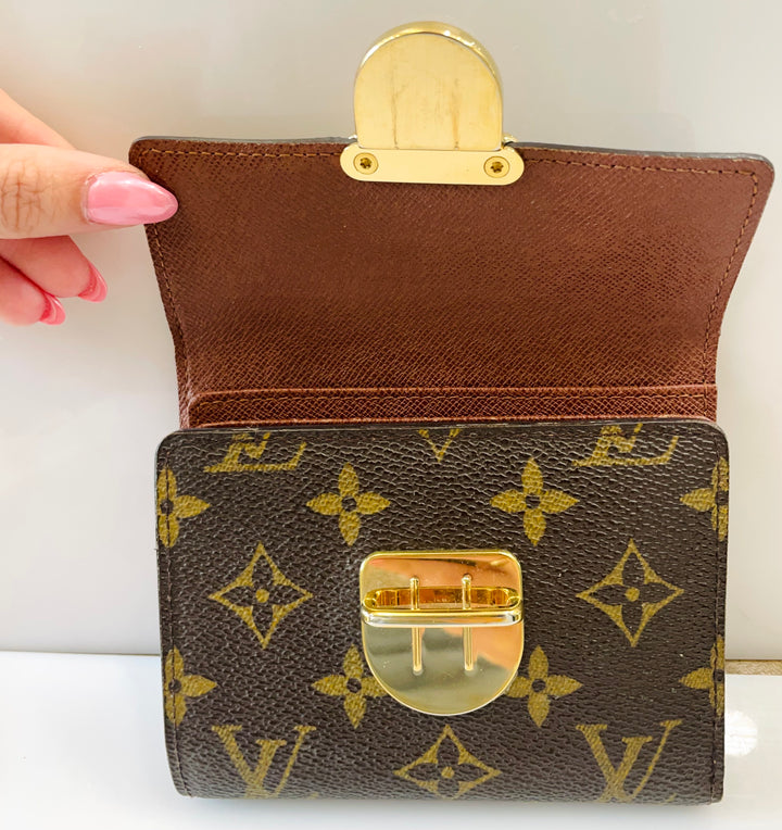 LOUIS VUITTON MONOGRAM CANVAS KOALA WALLET