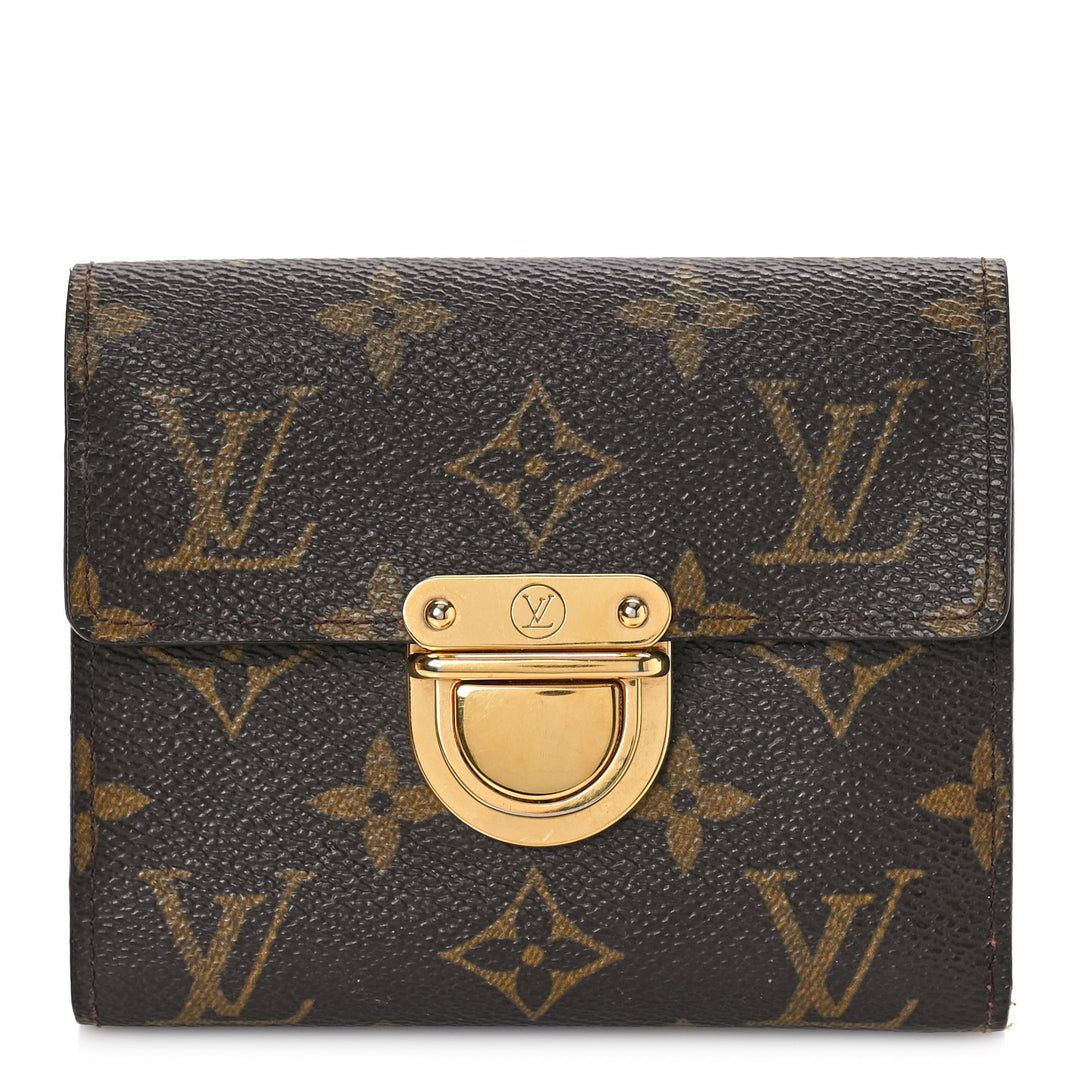 LOUIS VUITTON MONOGRAM CANVAS KOALA WALLET