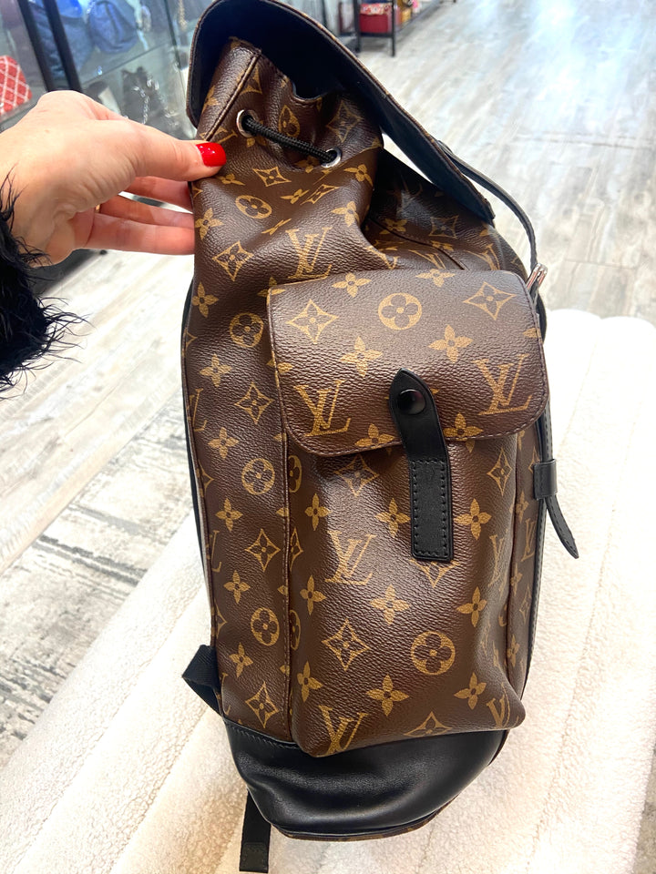 LOUIS VUITTON MONOGRAM MACASSAR CHRISTOPHER PM BACKPACK