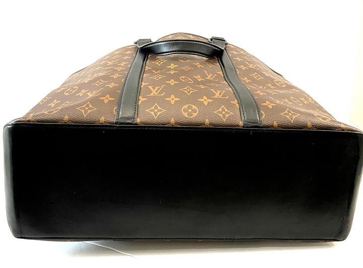 LOUIS VUITTON MONOGRAM MACASSAR WEEKEND TOTE GM