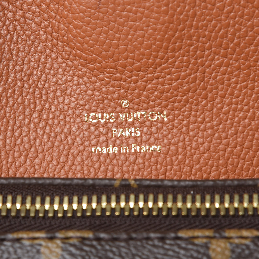 LOUIS VUITTON MONOGRAM MANHATTAN NM SHOULDER BAG CARAMEL