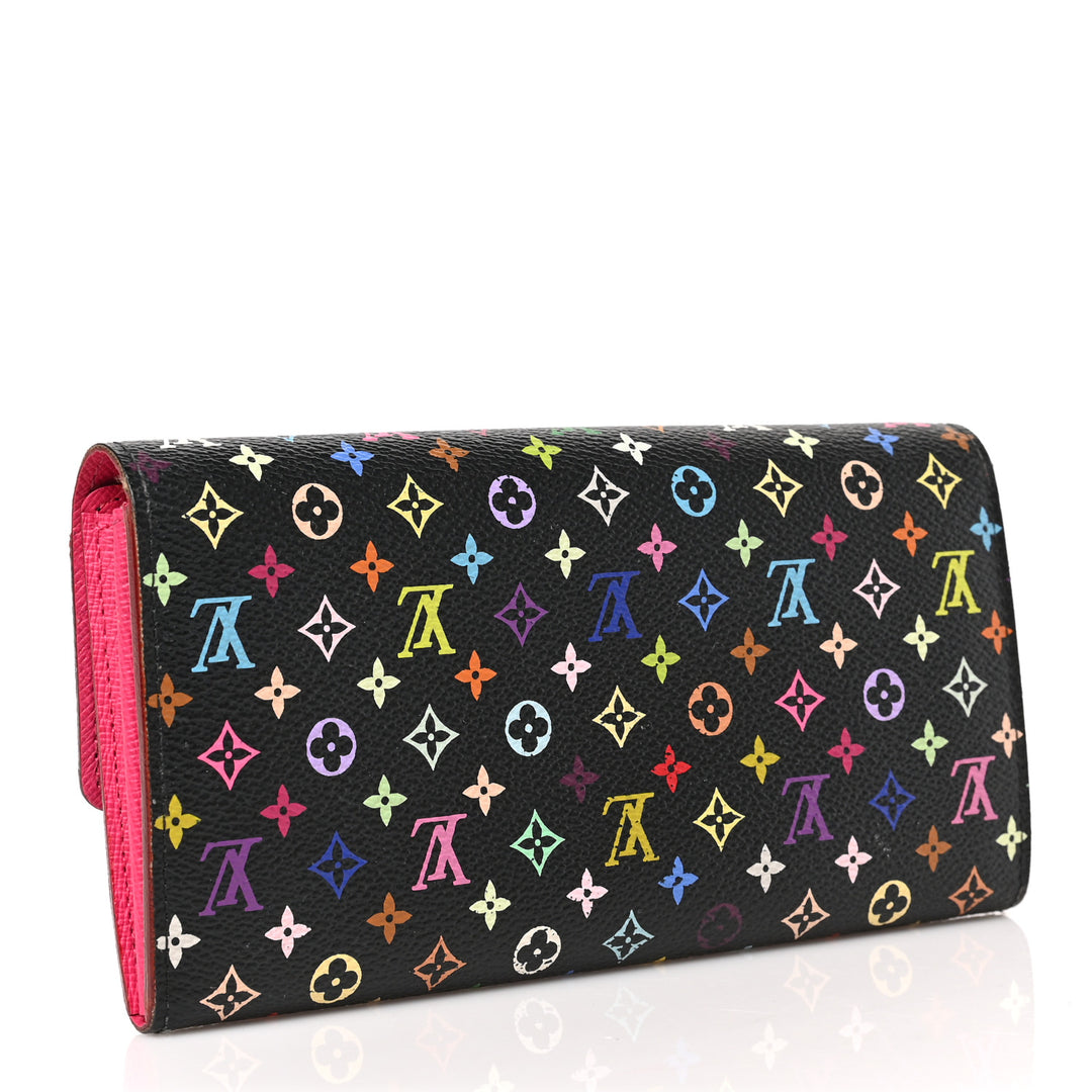 LOUIS VUITTON MULTICOLOR MONOGRAM SARAH WALLET