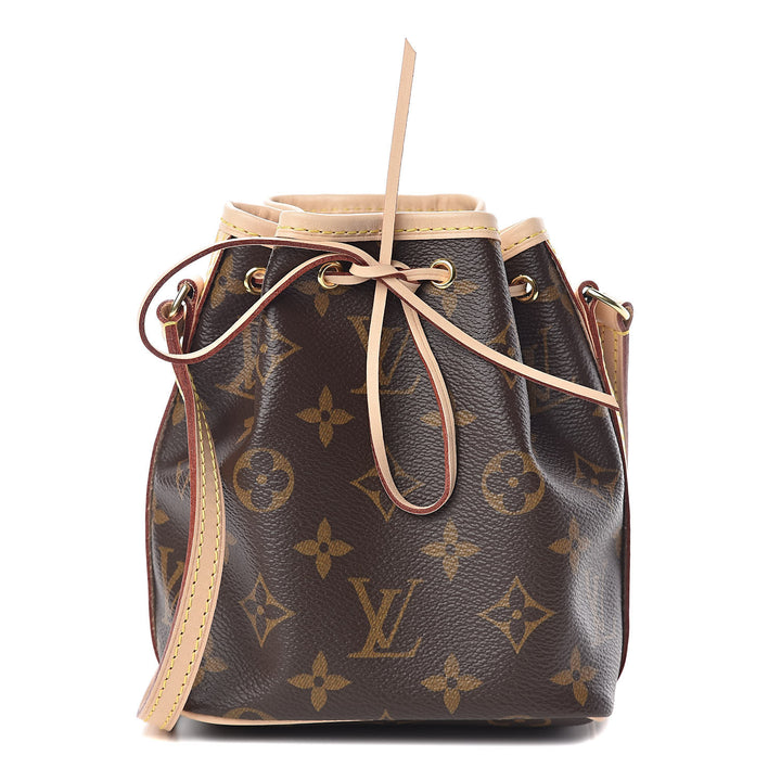 LOUIS VUITTON MONOGRAM NANO NOE SHOULDER BAG