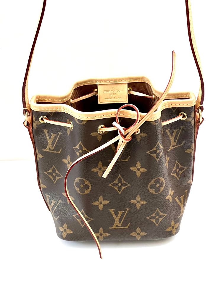 LOUIS VUITTON MONOGRAM NANO NOE SHOULDER BAG