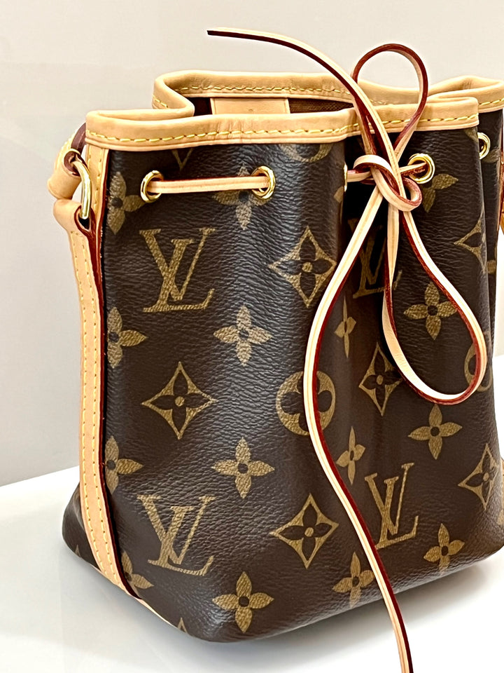 LOUIS VUITTON MONOGRAM NANO NOE SHOULDER BAG
