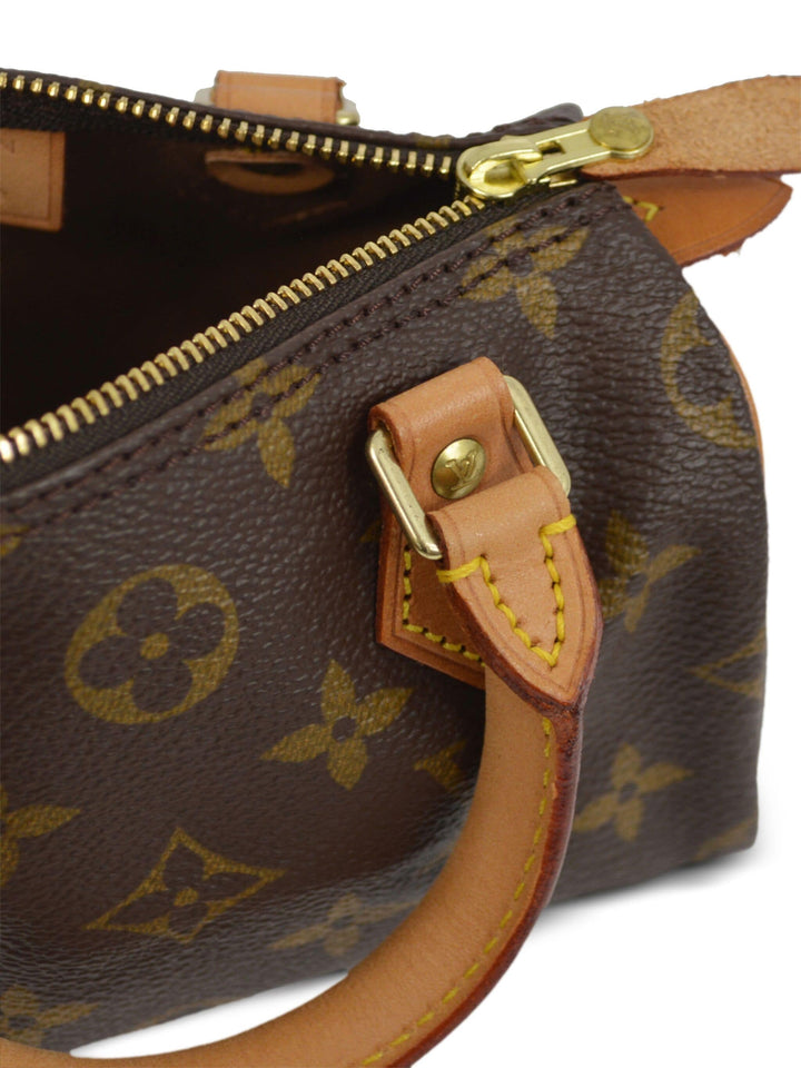 LOUIS VUITTON MONOGRAM NANO SPEEDY HANDBAG