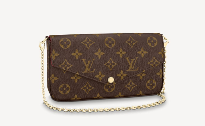 LOUIS VUITTON MONOGRAM POCHETTE FÉLICIE CHAIN BAG