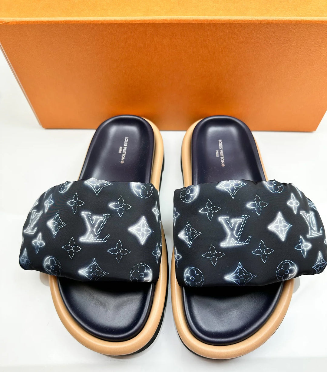 LOUIS VUITTON MONOGRAM POOL PILLOW COMFORT MULES