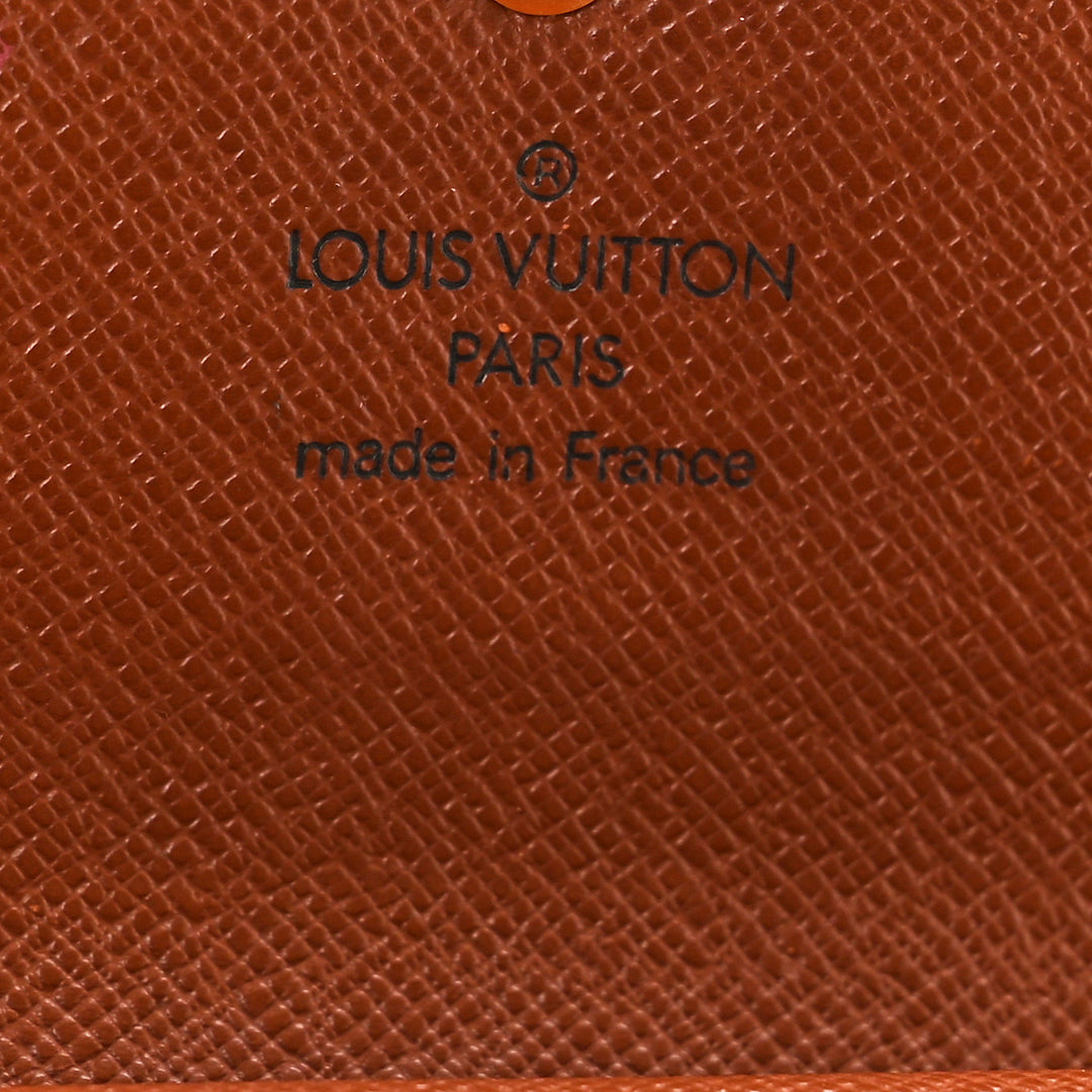 LOUIS VUITTON MONGRAM PORTE MONNAIE TRESOR CONTINENTAL WALLET