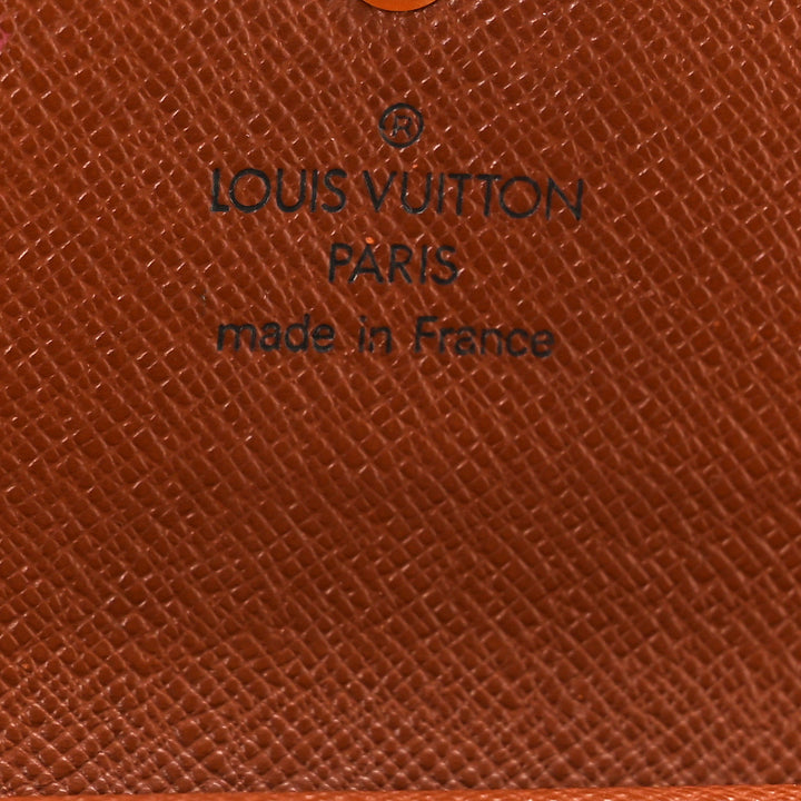 LOUIS VUITTON MONGRAM PORTE MONNAIE TRESOR CONTINENTAL WALLET