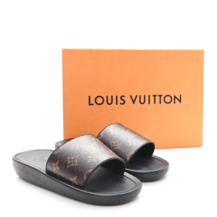 LOUIS VUITTON MONOGRAM SUNBATH MULES