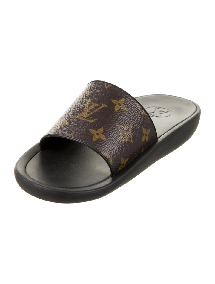 LOUIS VUITTON MONOGRAM SUNBATH MULES
