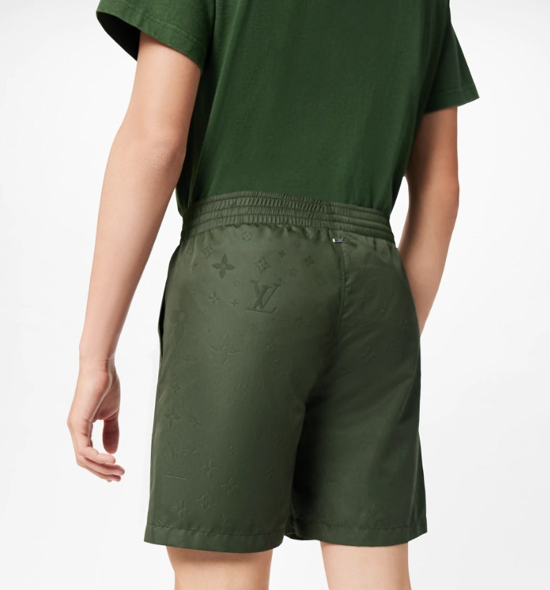 Louis Vuitton Men's XL Monogram Logo Swim Trunk Shorts Bathing Suit  lmlv1028 For Sale at 1stDibs