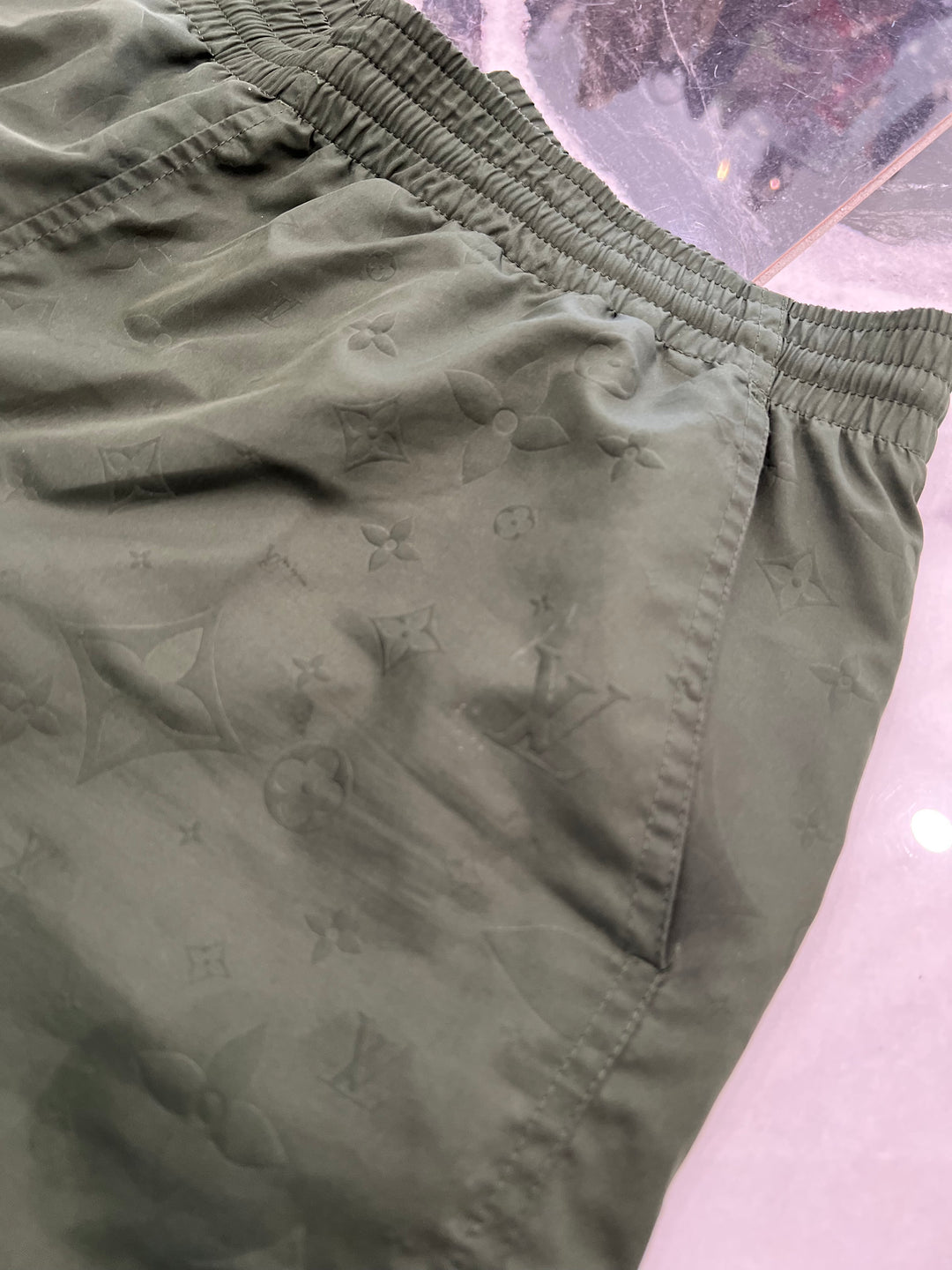 LOUIS VUITTON MONOGRAM SWIM SHORTS