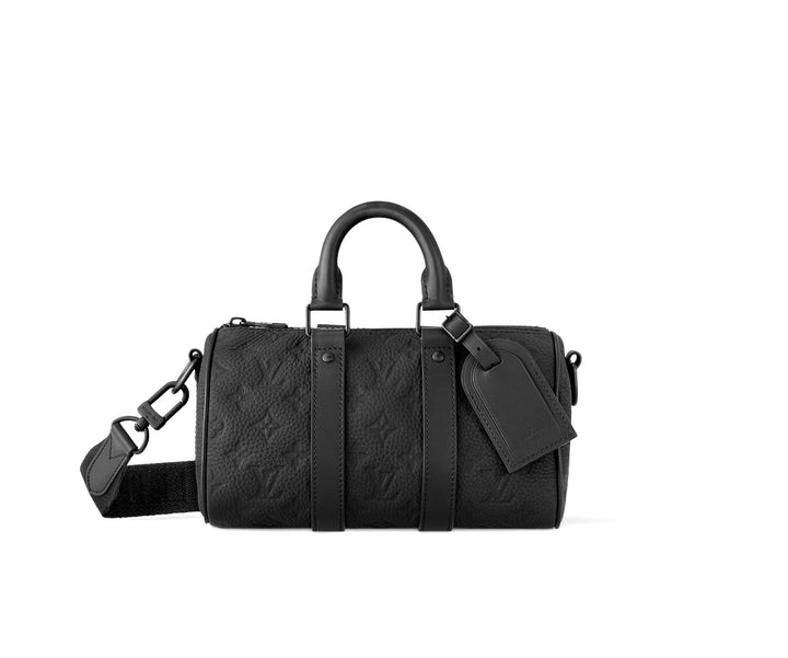 LOUIS VUITTON MONOGRAM TAURILLON LEATHER KEEPAL BANDOULIERE 25 BAG