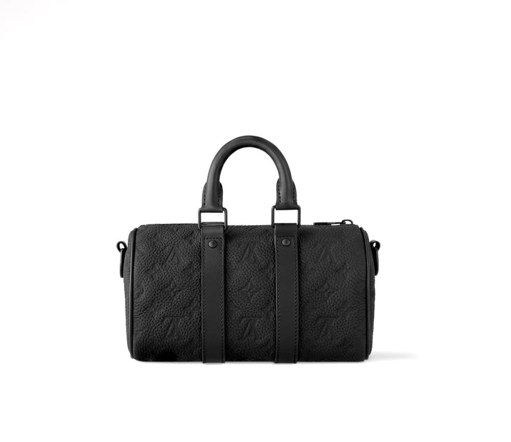 LOUIS VUITTON MONOGRAM TAURILLON LEATHER KEEPAL BANDOULIERE 25 BAG